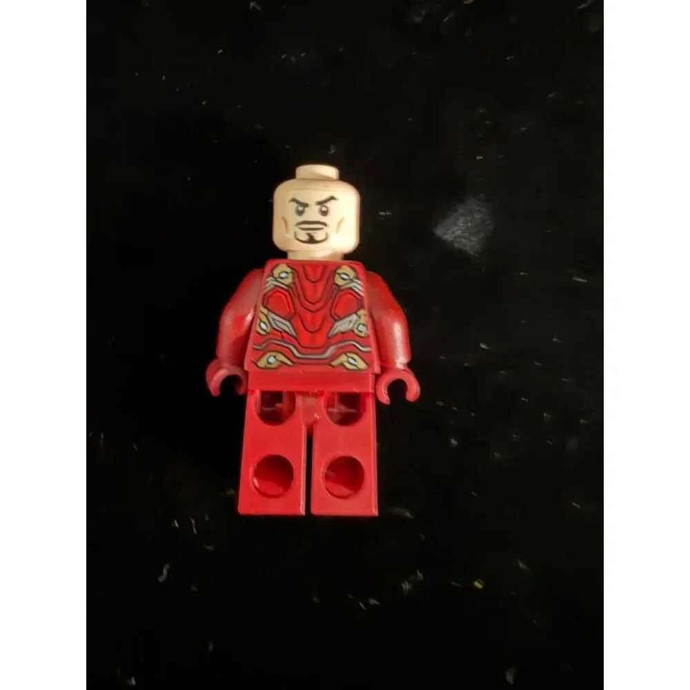 Lego Iron Man Minifig Mark 50 armor (show496) from avengers infinity war